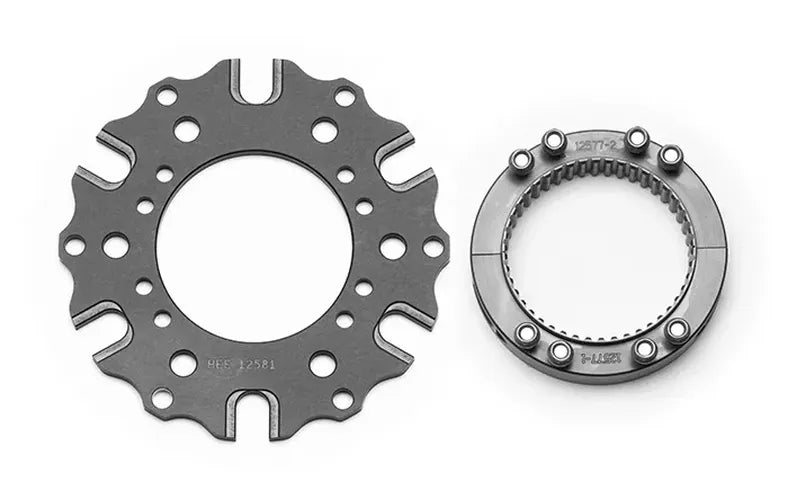 Wilwood Hub Kit-Splined Sprint Axle Clamp-Dynamic 6 x 5.50 BC w/ T-Nuts (GEN II)