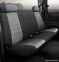 19C RANGER NP REAR BENCH SEAT COVER BLACK W/GRAY CENTER PANEL
