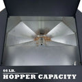 BAY FRONT PELLET STOVE 52000 BTU 1800 SQ FT HEATING AREA