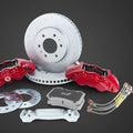 Alcon Leading Left Caliper, 038.1/041.3 AL Pistons, 16mm Pads, 180mm Mounting Center