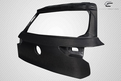 2022-2023 Volkswagen Golf GTI Carbon Creations OEM Look Rear Hatch - 1 Piece