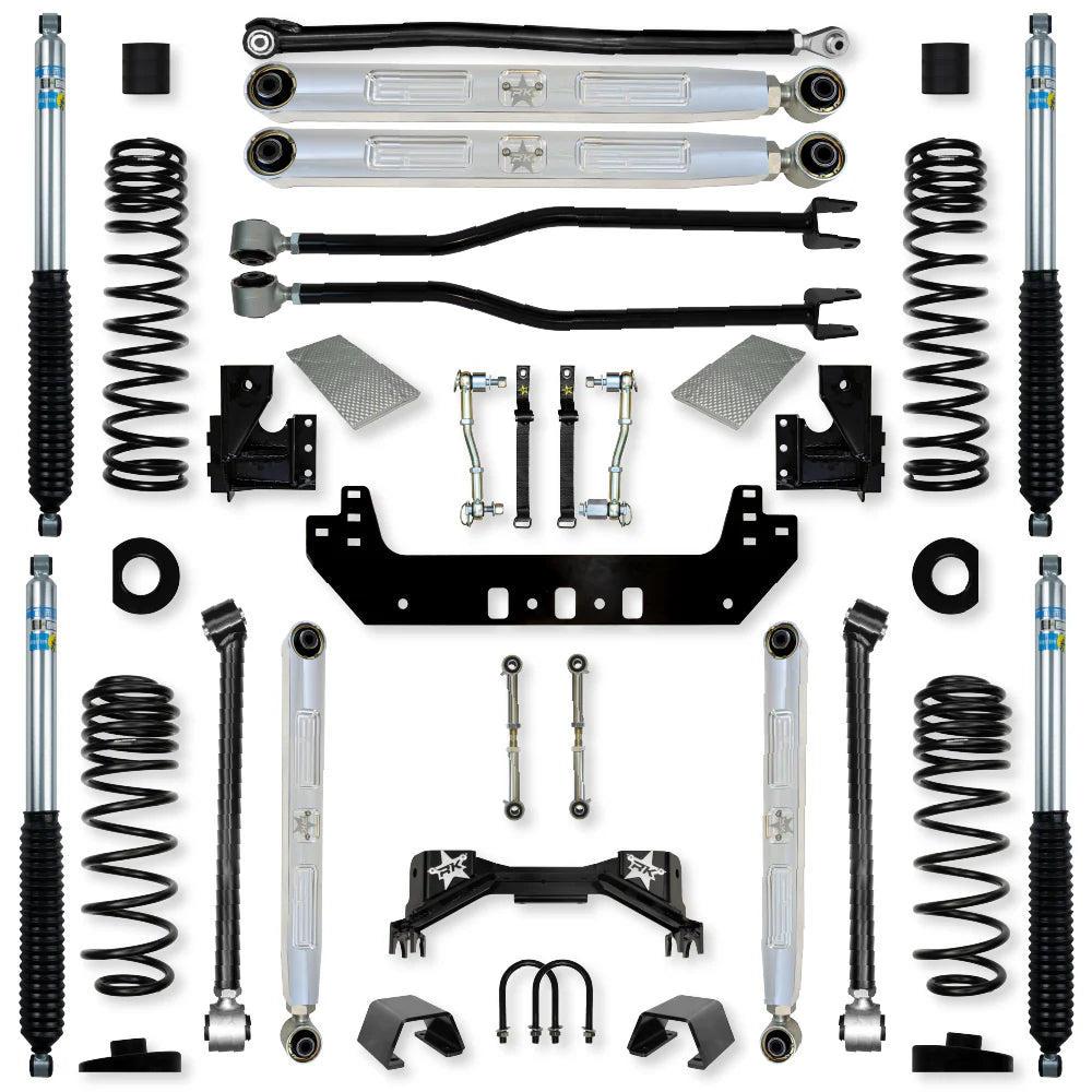 Rock Krawler Suspension silver lift kit