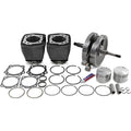 S&S Cycle 84-99 BT 96in Sidewinder Big Bore Stroker Kit - Wrinkle Black