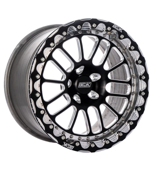 Belak 17x9.5 / 6.25in BS / 6x135mm BP / High Pad / Series 2 - Single Beadlock Wheel w/ Billet Lip