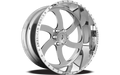 AW76 22X10 8X170 G-BLK MACH -25MM