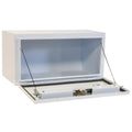 WHITE STEEL UNDERBED BOX 60IN X 24IN X 24IN