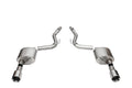 Corsa 24+ Ford MustangGT Xtreme Cat-Back Ex.Sys 3.0in Dual Rear Exit w/4.5in Blk PVD StraightCut Tip