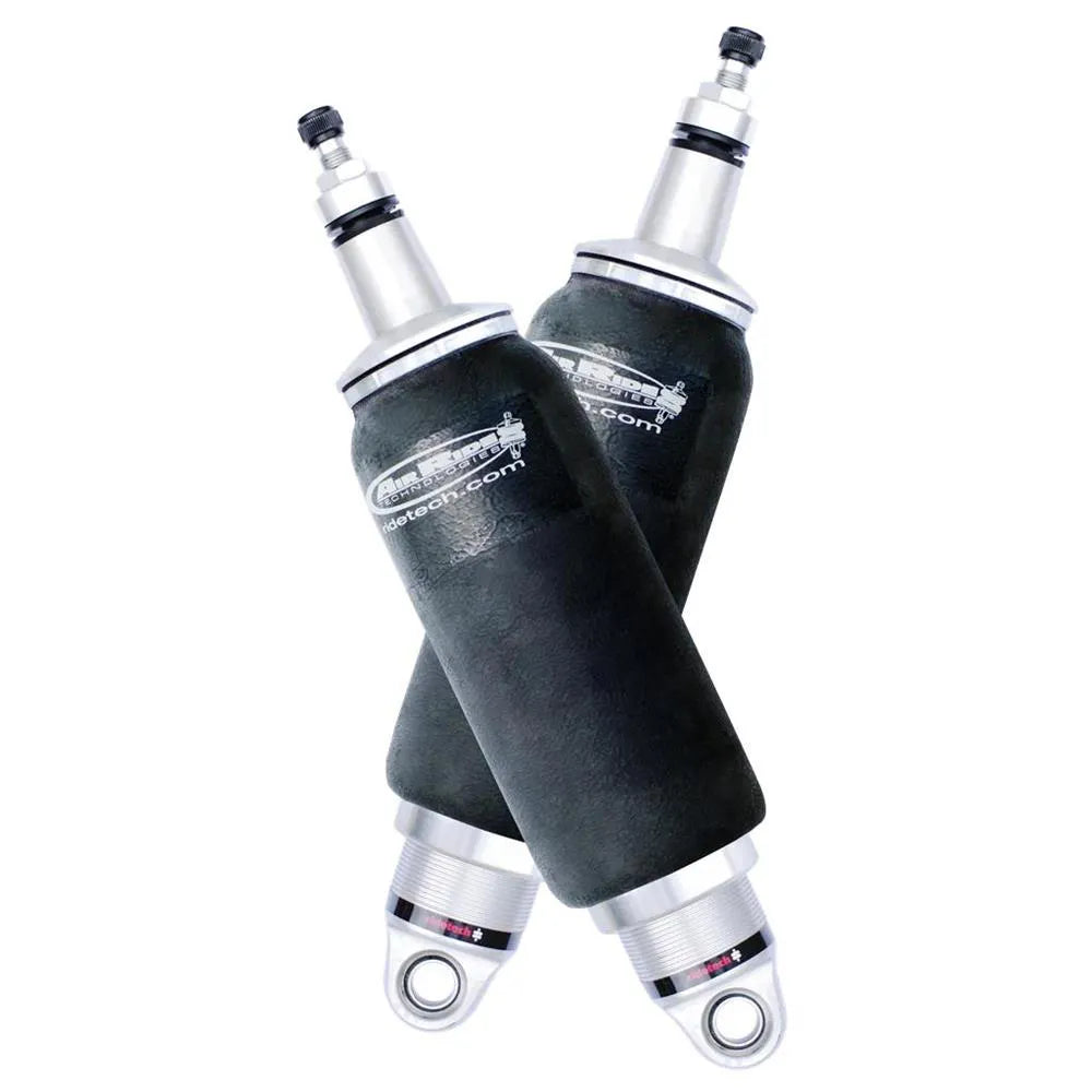 Ridetech HQ Series Rear ShockWaves 4.1in Travel 4in dia Rolling Sleeve .625 Bearing/2in Stud