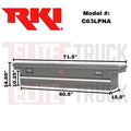 SINGLE LID ALUM LP NARROW XBOXFULLSIZE TRUCKS