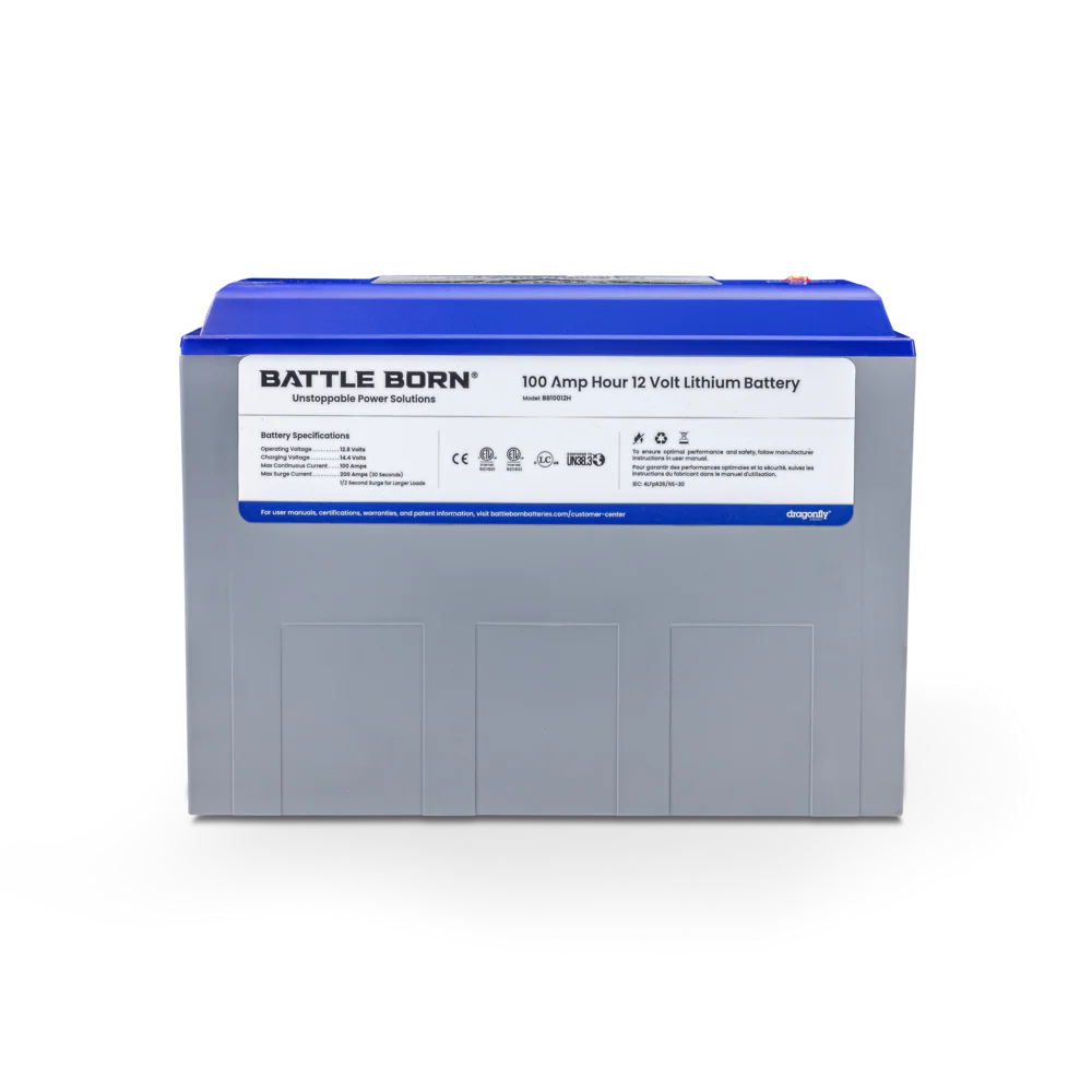 100AH 12V LIFEPO4 DEEP CYCLE HEATED