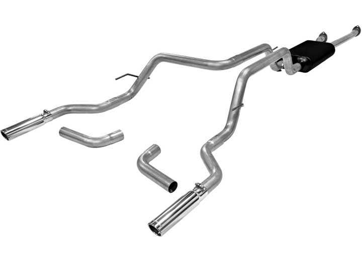 Force Ii Cat-Back Exhaust System 2009-2021 Toyota Tundra 4.6L, 4.7L And 5.7L Engines Moderate Sound Flowmaster