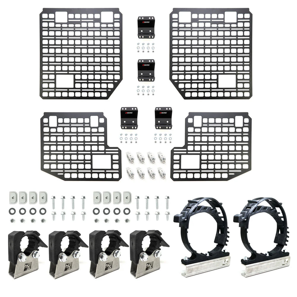 BuiltRight Industries 17-21 Ford Super Duty Bedside Rack Sys - Stage 1 Kit