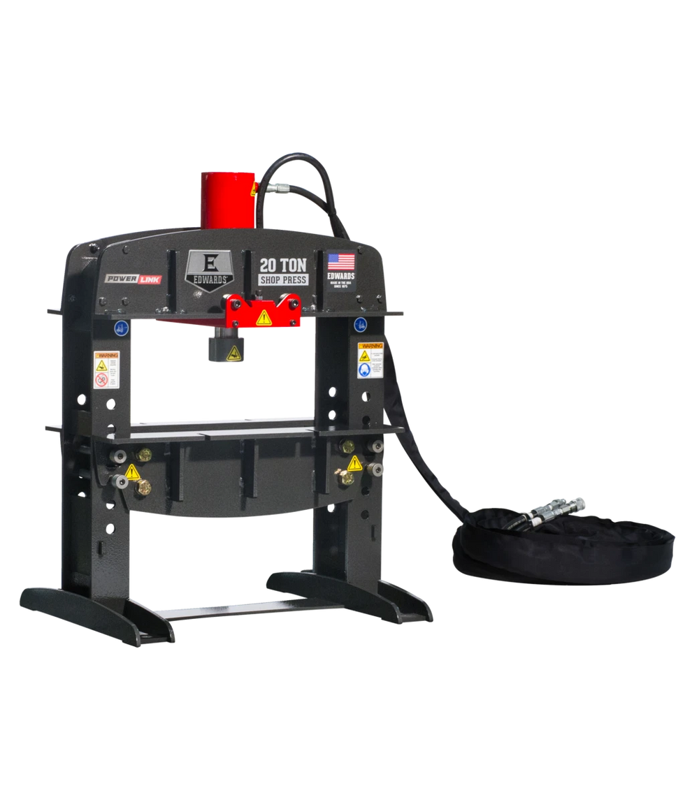 20 TON SHOP PRESS AND PORTABLE POWE