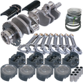 Eagle Chevy LS1 4.000in Crank 24 Tth Reluctor 6.125in I-Beam Rods 3.905in Pistons Rotating Assembly