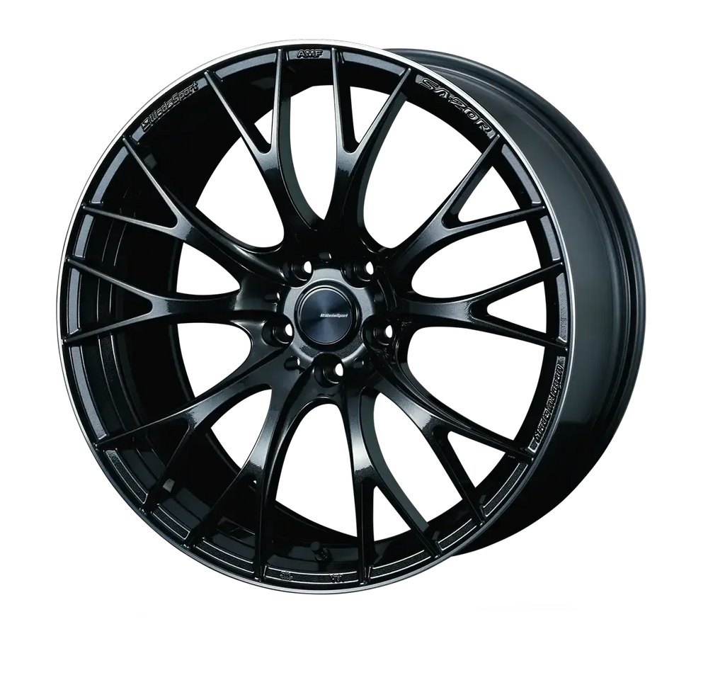 WedsSport SA-20R 19 X 9.5 38 5-114.3 MBK (Metal-Black)