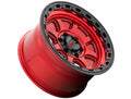 CHASE 17X9 5X5.0 12MM CANDY RED W/ BLACK LIP