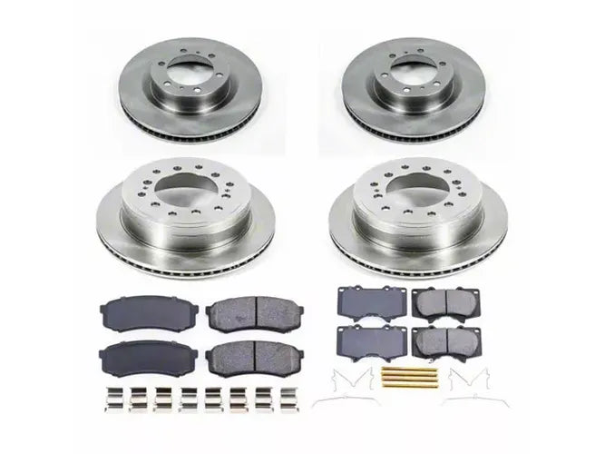 Power Stop 10-19 Lexus GX460 Front & Rear Autospecialty Brake Kit