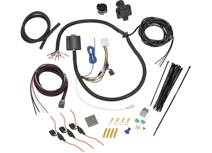 1419 HIGHLANDER TOW HARNESS 7WAY ROUND COMPLETE KIT