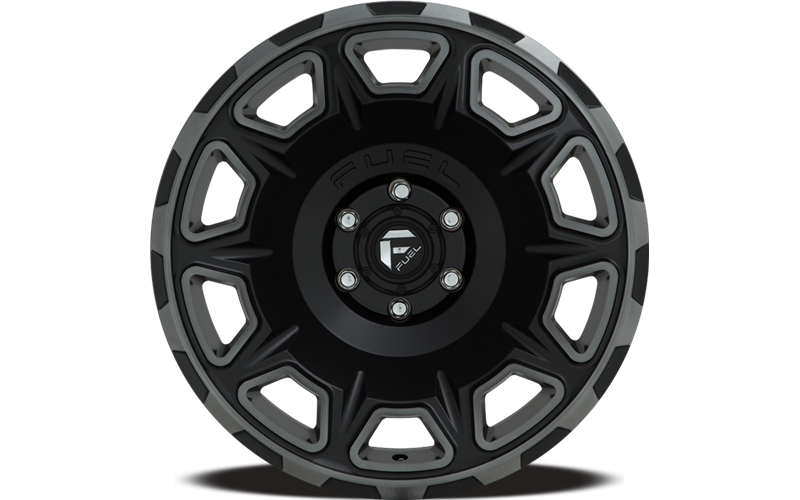 ~(58 lbs. 23X23X13)~ VENGEANCE 20x10 8x170.00 MATTE BLACK DOUBLE DARK TINT (-18 mm)