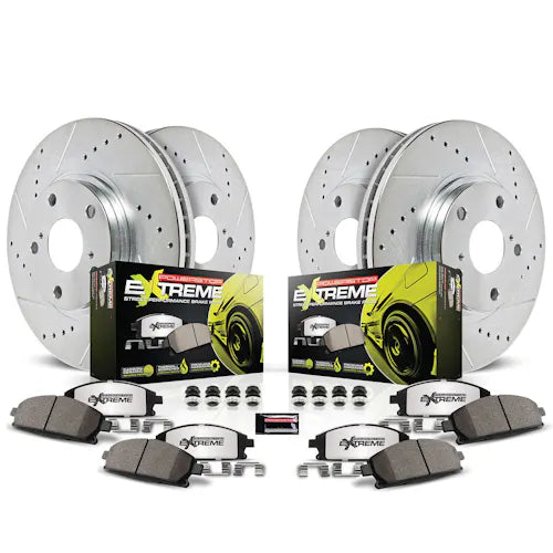 Power Stop 2006 Mercedes-Benz CLS500 Front & Rear Z23 Evolution Sport Brake Kit