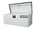 Tradesman Steel Job Site Box/Chest (Light Duty/Large) (42.75in.) - White