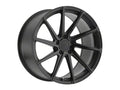 ~(24 lbs. 20X20X10)~ TSW WATKINS 18x8.5 5/108 ET42 CB72.1 DOUBLE BLACK - MATTE BLACK W/GLOSS BLACK FACE RIGHT