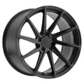 TSW Alloy Wheels black auto part