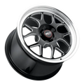 Weld Solana Drag 17x10 / 5x112 BP / ET40 / 78.1mm Bore - Gloss Black MIL DIA Wheel