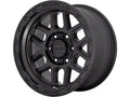 ~(37 lbs. 23X23X12)~ KM544 20x9 8x170.00 SATIN BLACK W/ GLOSS BLACK LIP (18 mm)
