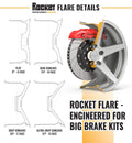 18X12 ROCKET FLARE, 5X4.75 PCD, 5.5