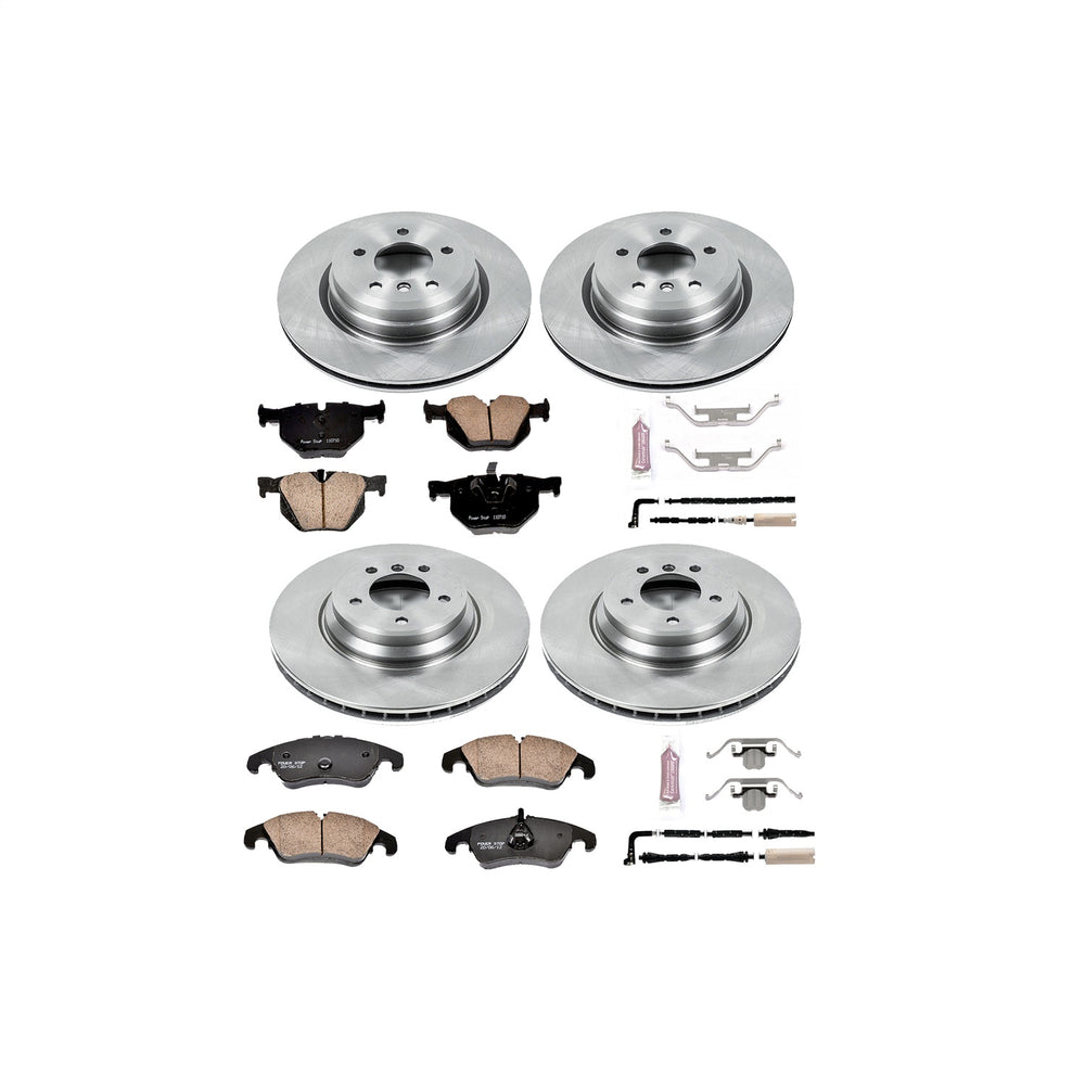 Power Stop 2010 BMW 335d Front & Rear Autospecialty Brake Kit