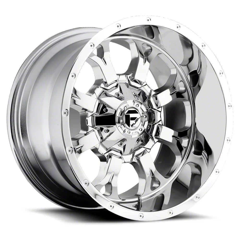 ~(45 lbs. 23X23X13)~ KRANK 20x10 8x170.00 CHROME PLATED (-24 mm)