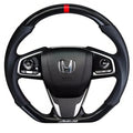 Buddy Club Sport Steering Wheel Carbon Style Civic 16-21