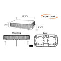 AMBER T13 CONTOUR M-TECH PLUS AMBER