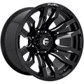 Fuel Wheels black auto part