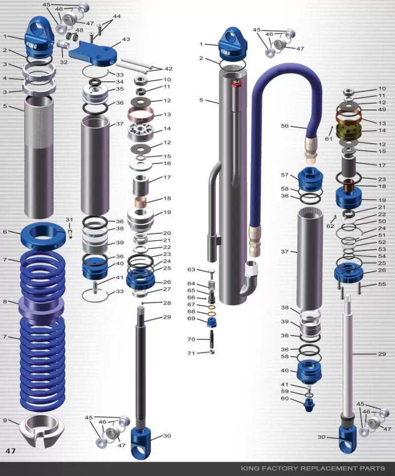 King Shocks shock absorber