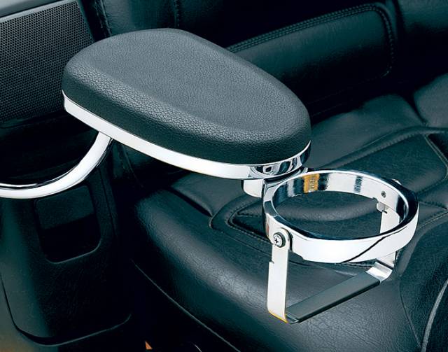 Kuryakyn Passenger Armrest Honda GL1800 01-17 Models Chrome