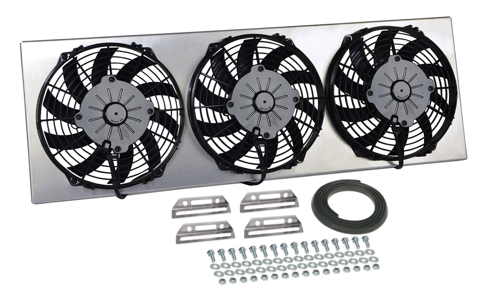 Powerpack - High Output Triple 9 Electric RAD Fan/Aluminum Shroud Kit
