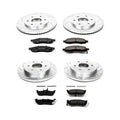 Power Stop 04-05 Infiniti QX56 Front & Rear Z23 Evolution Sport Brake Kit