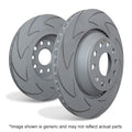 Power Stop 10-14 Toyota FJ Cruiser Front and Rear Semi-Coated Rotor Kit