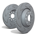 Power Stop 10-14 Toyota FJ Cruiser Front and Rear Semi-Coated Rotor Kit