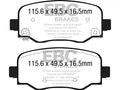 EBC S5 Brake Pad and Rotor Kit