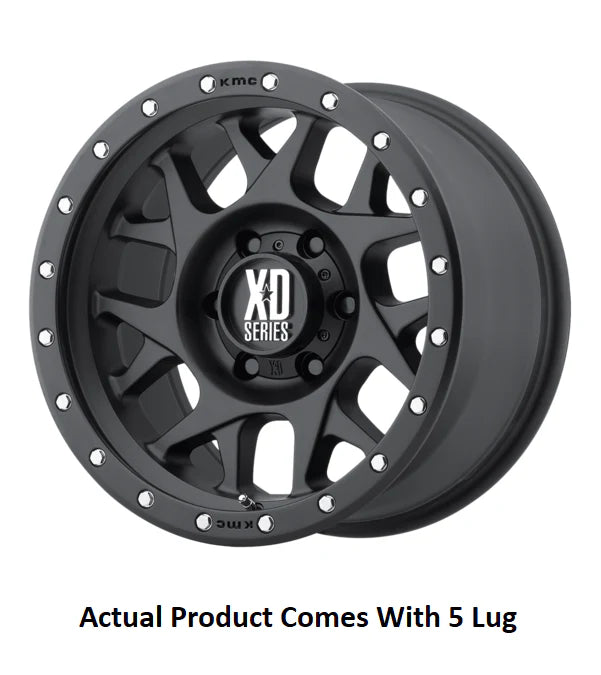 XD127 16X7 5X110 S-BLK 26MM