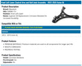 CONTROL ARM W/ BALL JOINT