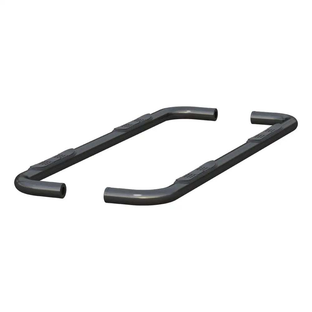 19C GM CREW CAB 3IN ROUND SEMIGLOSS BLACK STEEL SIDE BARS