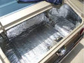 TRUNK CUSTOM INSULATION KIT POLYMER BLACK BACKING SILVER