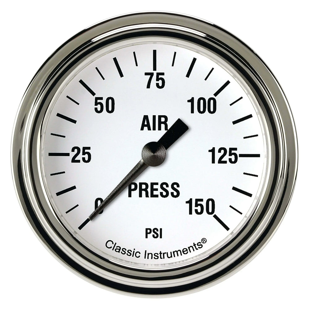 CLAS WHT 2 5/8IN AIR PRE 150PSI ELE
