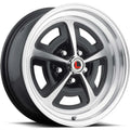LEGENDARY WHEELS MAGNUM 500 15x8 5x114.3/5x4.5 +7.4MM OS GLOSS BLACK/MACHINED