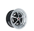 LEGENDARY WHEELS MAGNUM 500 15x8 5x114.3/5x4.5 +7.4MM OS GLOSS BLACK/MACHINED