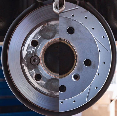 R1 73-98 International/Navistar 1723 Bus Front Right/Rear Right Drill & Slot Geoperformance Rotor